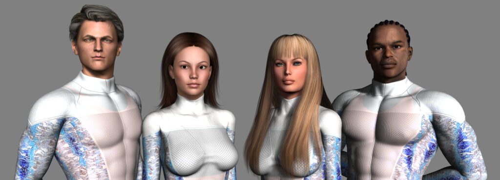 Left to Right: Event Horizon, Duplicate, White Mage, Wind Shear